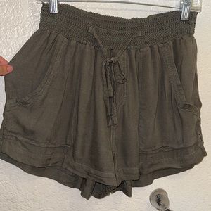 Green shorts